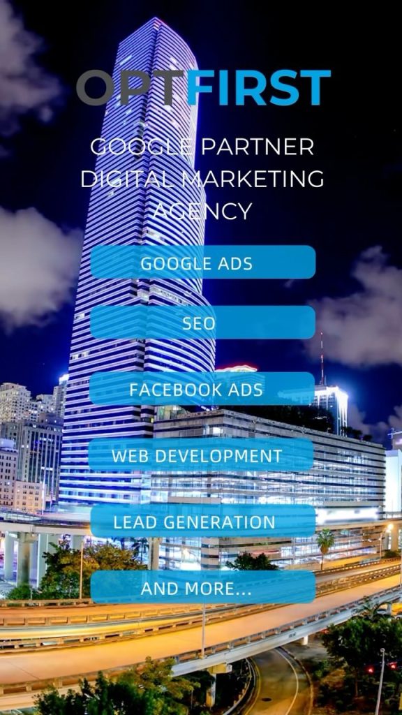 Elevate your online presence to new heights with OptFirst